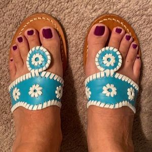 Ladies Jack Rogers Navajo sandals